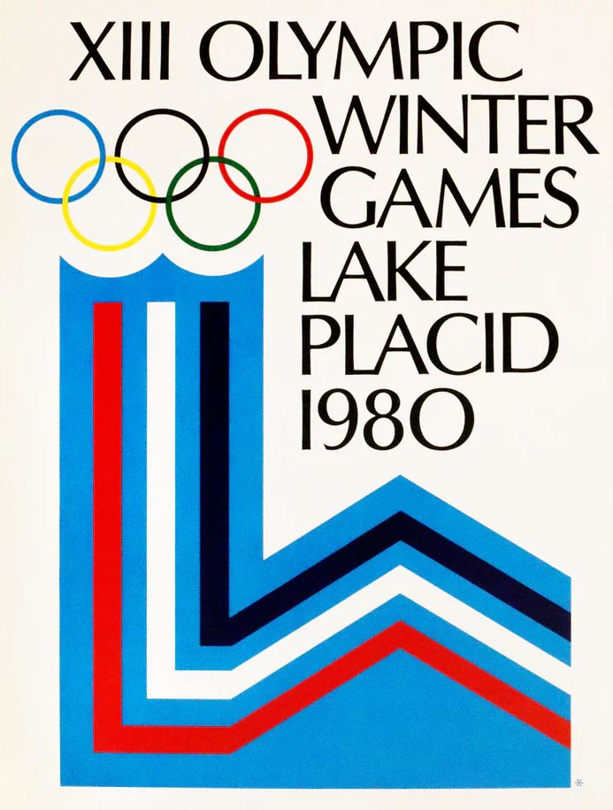 XIII Olympic Winter Games Lake Placid 1980 Logo iron on heat transfer